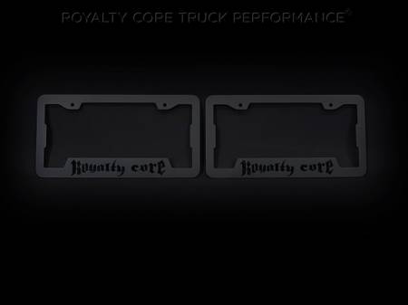 Royalty Core - Royalty Core License Plate Cover Set