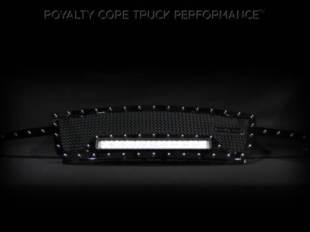 Royalty Core - Chevrolet 2500/3500 2005-2007 Full Grille Replacement RC1X Incredible LED Grille