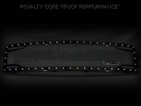 Royalty Core - Chevrolet 1500 2007-2013 Full Grille Replacement RC2 Twin Mesh Grille