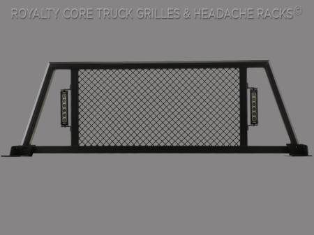 Royalty Core - Chevy/GMC 1500/2500/3500 HD 2007.5-2019 RC88X Headache Rack with LED Light Bars