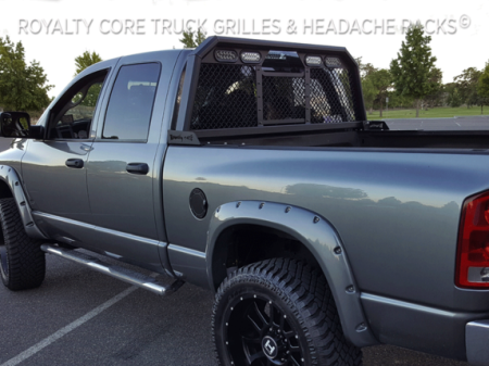 Royalty Core - Dodge Ram 2500/3500/4500 2010-2024 RC88 Billet Headache Rack w/ Integrated Taillights