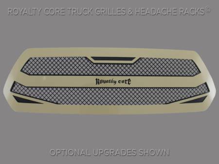 Royalty Core - 2016-2017 Toyota Tacoma RC4 Layered Stainless Steel Truck Grille