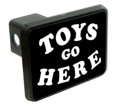 Hitch cover toys
