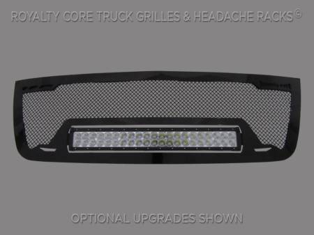 Royalty Core - Chevrolet 1500 2006-2007 RCRX Full Grille Replacement LED Race Line