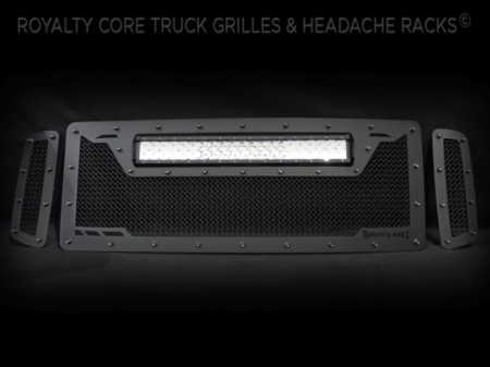 Royalty Core - Ford Super Duty 2005-2007 RCRX LED Race Line Grille-Top Mount LED