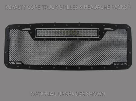 Royalty Core - Ford Super Duty 2011-2016 RCRX LED Race Line Grille-Top Mount LED