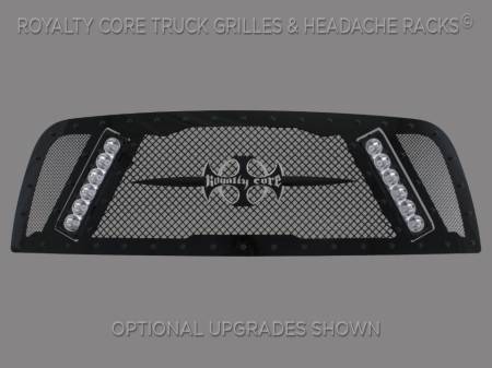 Royalty Core - Dodge Ram 2500/3500/4500 2013-2018 RCX Explosive Dual LED Grille