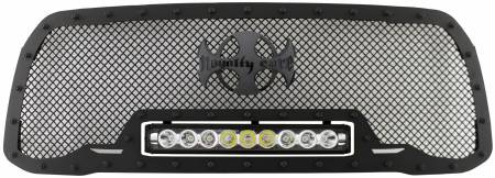 Royalty Core - 2019-2024 Dodge RAM 2500/3500/4500 RC1X Incredible LED Grille
