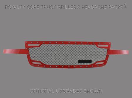 Royalty Core - Chevy 2500/3500 2005-2007 Full Grille Replacement RC2 Twin Mesh Grille