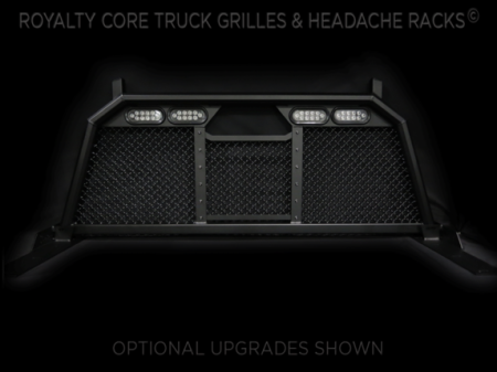 Royalty Core - Dodge Ram 1500 2009-2018 RC88 Ultra Billet Headache Rack w Integrated Taillights