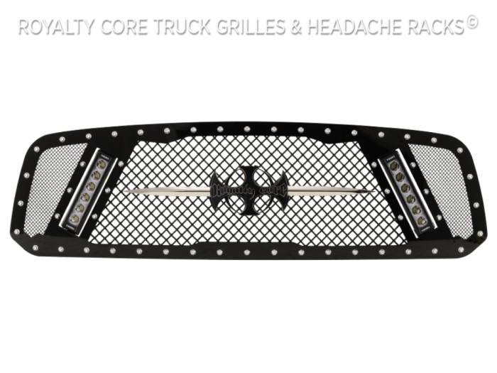 Royalty Core - Dodge Ram 1500 2013-2018 RCX Explosive Dual LED Grille