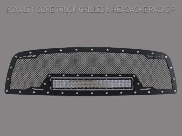 Royalty Core - DODGE RAM 1500 2009-2012 RCRX LED Race Line Grille*STOCK*