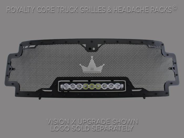 Royalty Core - Ford Super Duty 2017-2019 RCRX Full Grille Replacment LED Race Line-Top Mount
