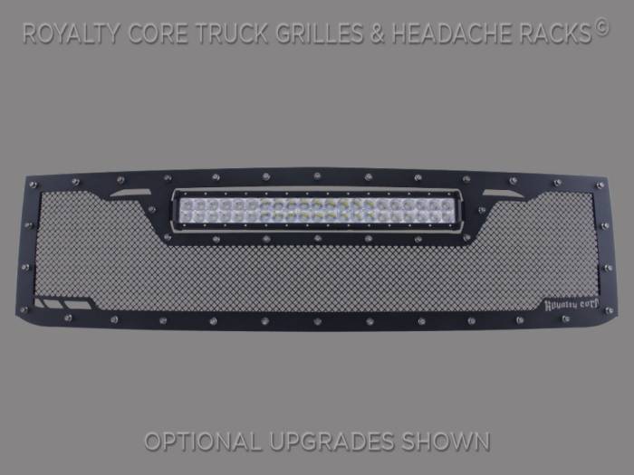 Royalty Core - 2020-2022 Chevrolet Silverado 2500/3500 RCRX Top Mount LED Race Line Grille