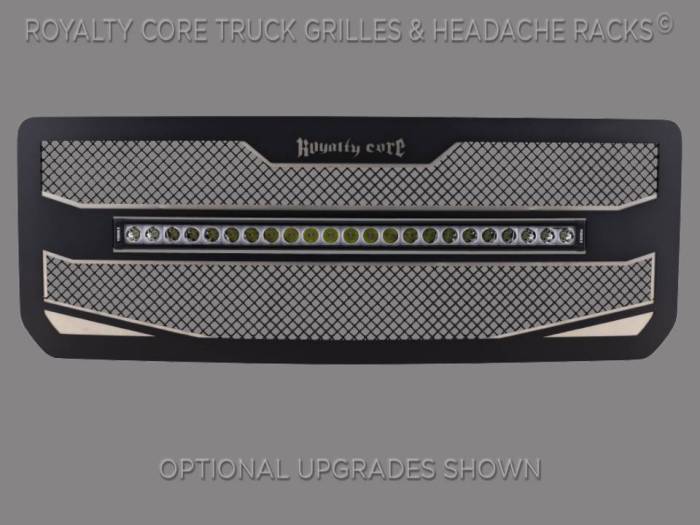 Royalty Core - GMC 2500/3500 HD 2020-2023 RC4X Layered 30" Curved LED Grille