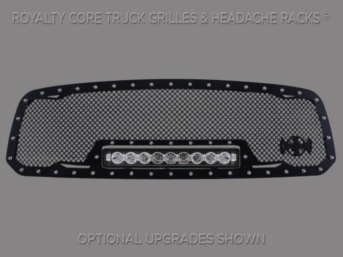 Royalty Core - 2019-2024 Dodge RAM 1500 RC1X Incredible LED Grille (Laramie Longhorn & Limited)