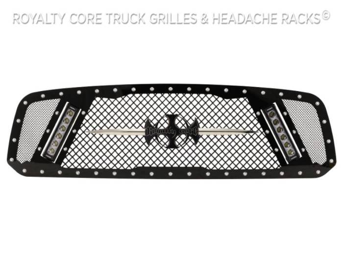 2019-2024 Dodge Ram 1500 RCX Explosive Dual LED Grille (Limited & Limited Longhorn)