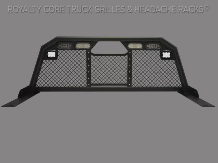 Nissan Titan 2004-2015 RC88 Headache Rack w/ Integrated Taillights & Dura PODs