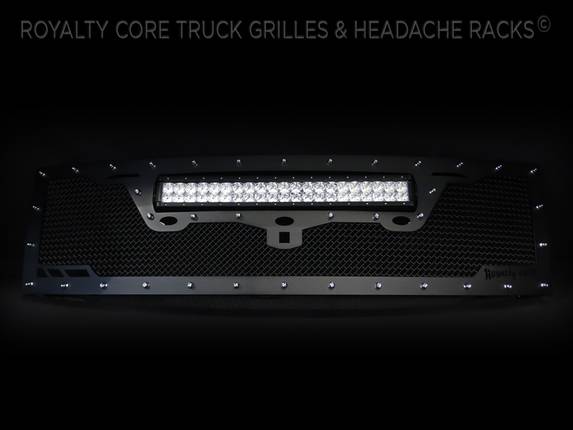 Royalty Core - 2010-2014 Ford Raptor RCRX LED Race Line Grille-Top Mount LED