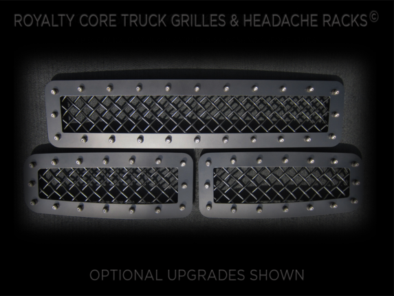 くりまりページ Ford Super Duty 2008-2010 3 Piece Bumper Grille