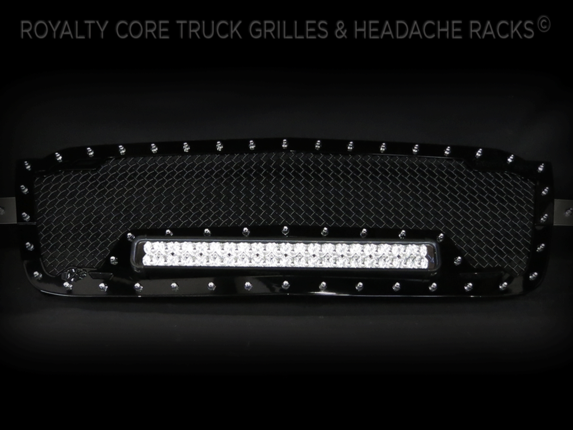 Royalty Core - Chevrolet 2500/3500 2003-2004 Full Grille Replacement RC1X Incredible LED Grille