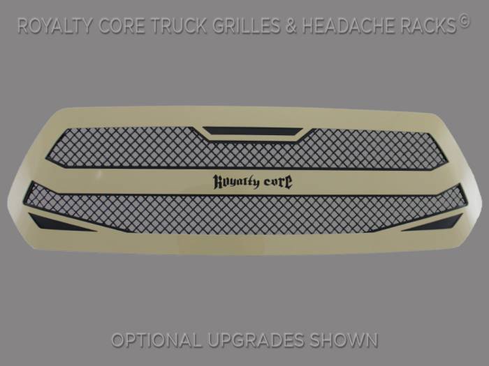 Royalty Core - 2016-2021 Toyota Tacoma RC4 Layered Stainless Steel Truck Grille