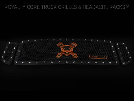 Royalty Core - Custom Skull with Crossed Wrench Logo