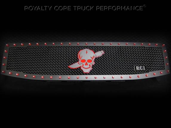 Royalty Core - Skull and Knife Logo