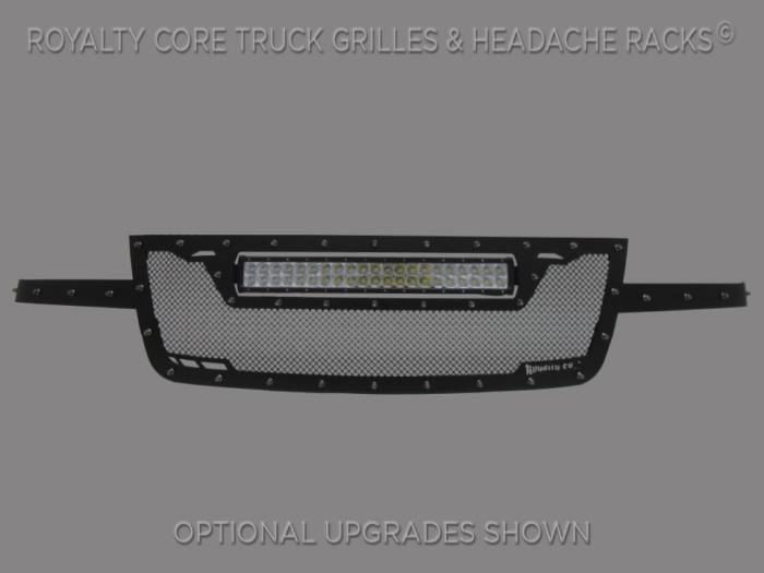 Royalty Core - Chevy 2500/3500 2003-2004 RCRX LED Full Grille Replacement-Top Mount LED
