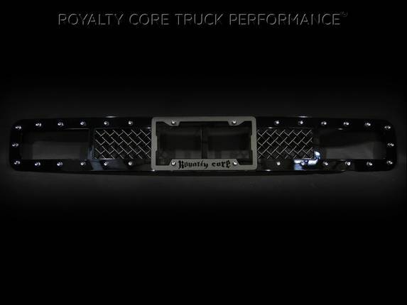 Royalty Core - Ford Super Duty 2017-2019 Bumper Grille with License Plate Housing
