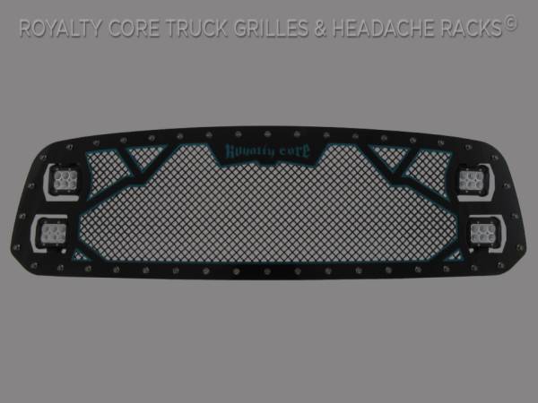 [27671] Custom Grille 4 POD LEDS WITH UNDERLAY