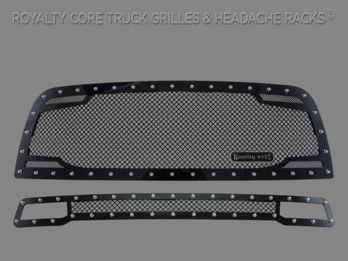 Royalty Core - Dodge Ram 2500/3500 2010-2012 RC2 Main Grille Twin Mesh & Bumper Grille Package