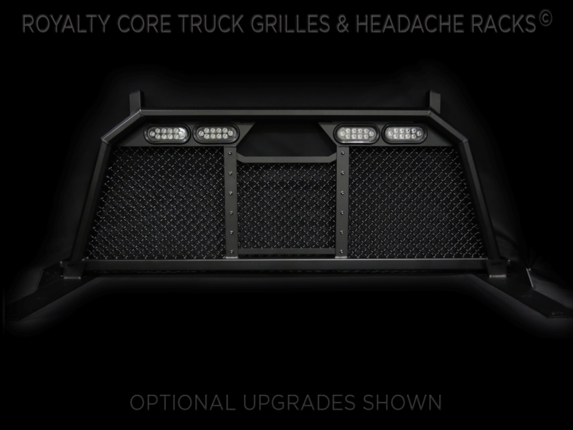 Royalty Core - Dodge Ram 2500/3500 2003-2009 RC88 Billet Headache Rack w/ Integrated Taillights