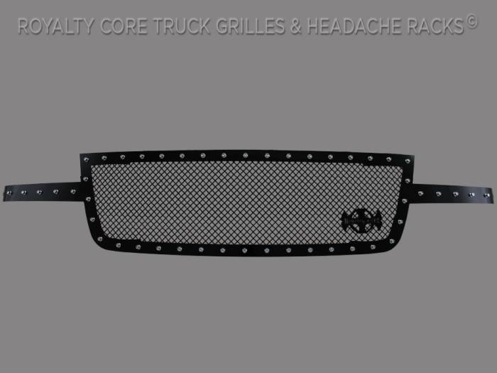 Royalty Core - Chevrolet 1500 2006-2007 Full Grille Replacement RC1 Classic Grille