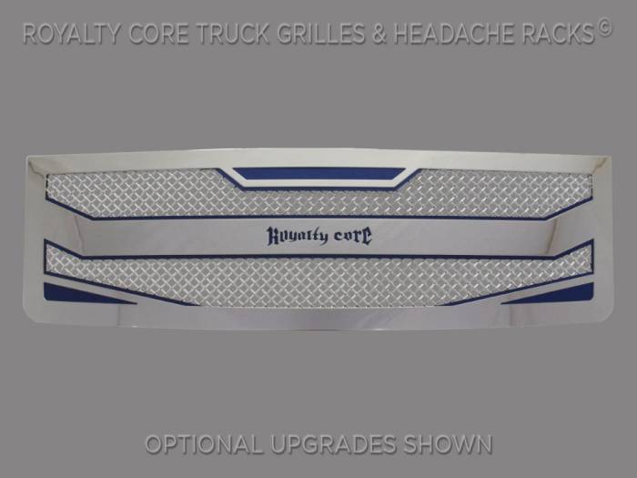Royalty Core - Royalty Core GMC Sierra & Denali 1500 2007-2013 RC4 Layered Stainless Steel Truck Grille
