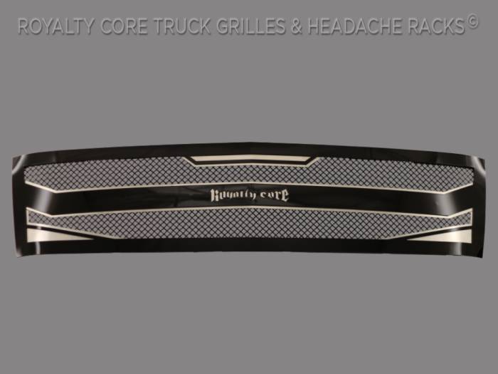 Royalty Core - Royalty Core Chevrolet Silverado Full Grille Replacement 2500/3500 HD 2007-2010 RC4 Layered Grille