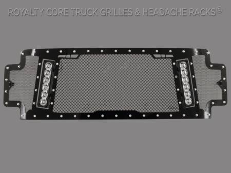 Royalty Core - Ford Super Duty 2017-2019 RCX Explosive Dual LED Full Grille Replacement - Image 2