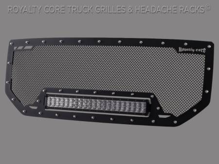 Royalty Core - GMC Sierra 1500, Denali, & All Terrain 2016-2018 RCRX LED Race Line Grille - Image 2