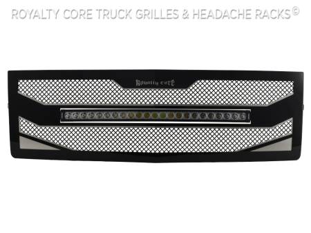 Royalty Core - Chevrolet Silverado 1500 Z71 2014-2015 RC4X Layered 30" Curved LED Grille - Image 2