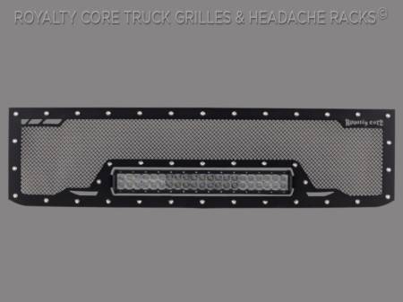 Grilles - RCRXB - Royalty Core - Chevy 2500/3500 2015-2019 RCRX LED Race Line Grille