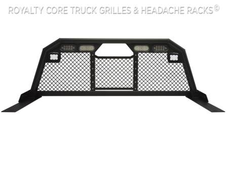 Royalty Core - Ford F-150 2004-2014 RC88 Ultra Billet Headache Rack w/ Integrated Taillights & Dura PODs - Image 2