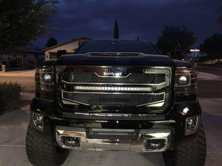Royalty Core - 2014-2015 GMC Sierra 1500, Denali, & All Terrain RC4X Layered 30" Curved LED Grille - Image 2