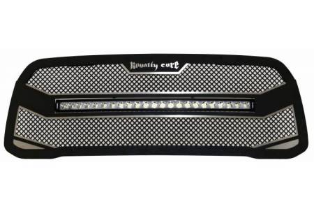 Royalty Core - 2019-2022 Dodge RAM 2500/3500/4500 RC4X Layered 30" Curved LED Grille