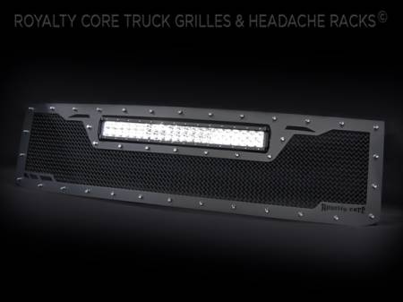 Royalty Core - 2020-2022 Chevrolet Silverado 2500/3500 RCRX Top Mount LED Race Line Grille - Image 3