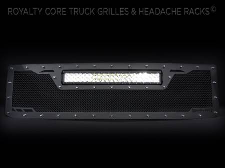 Royalty Core - 2020-2022 Chevrolet Silverado 2500/3500 RCRX Top Mount LED Race Line Grille - Image 2