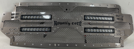 Super Duty - 2020-2022 Super Duty Grilles - Royalty Core - Ford Super Duty 2020-2022  RC5X Quadrant LED Full Grille Replacement
