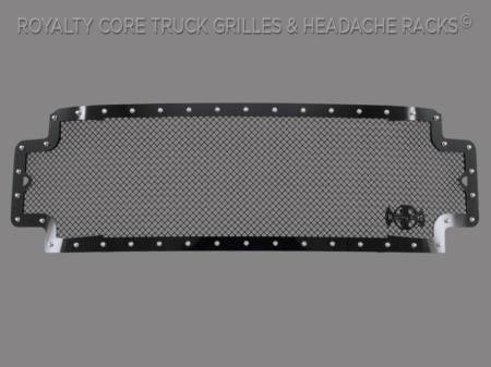 Super Duty - 2020-2022 Super Duty Grilles - Royalty Core - Ford Super Duty 2020-2022  RC1 Main Full Grille Replacement with Center Emblem