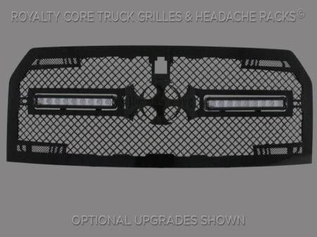 F-150 - 2018-2020 F-150 Grilles - Royalty Core - Ford F-150 2018-2020 RC2X X-Treme Dual LED Full Grille Replacement