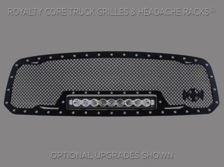 1500 - 2019-2024 1500 Grilles - Royalty Core - 2019-2024 Dodge RAM 1500 RC1X Incredible LED Grille (Laramie Longhorn & Limited)