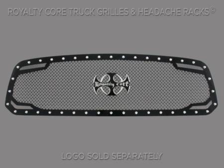 Royalty Core - 2019-2024 Dodge RAM 1500 RC2 Twin Mesh Grille (Laramie Longhorn & Limited)